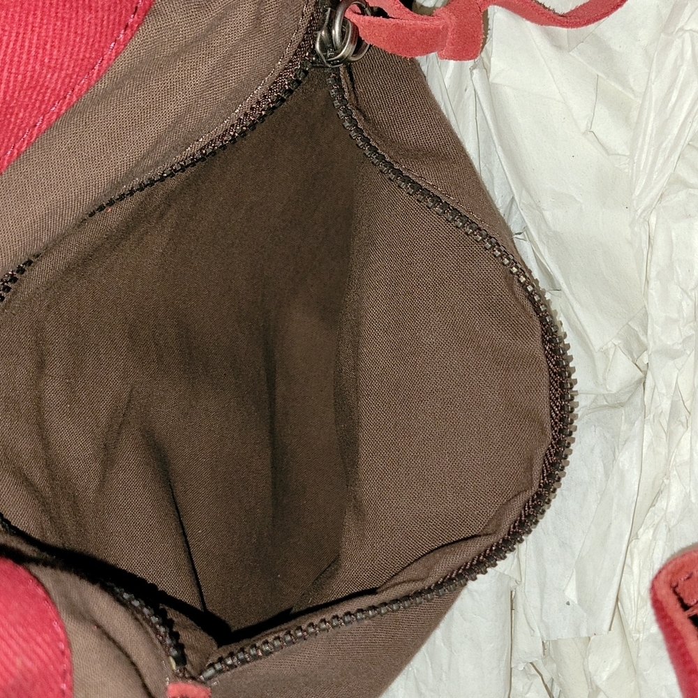 Lucky Brand Suede Leather Shoulder Bag - Picture 10 of 16